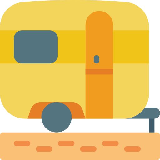 caravan Basic Miscellany Flat icoon