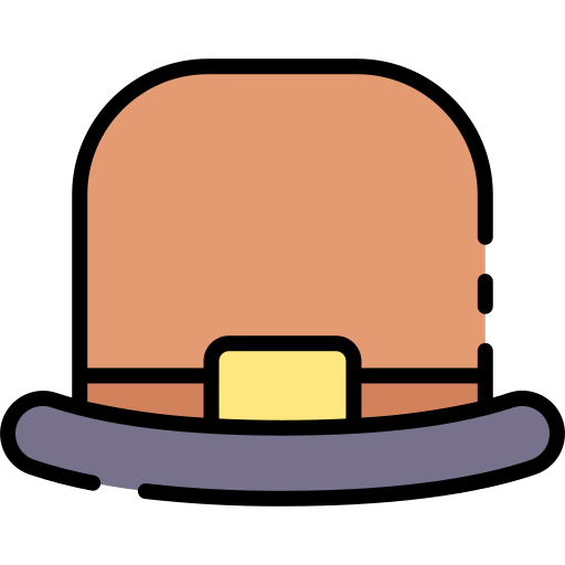 Bowler hat Good Ware Lineal Color icon