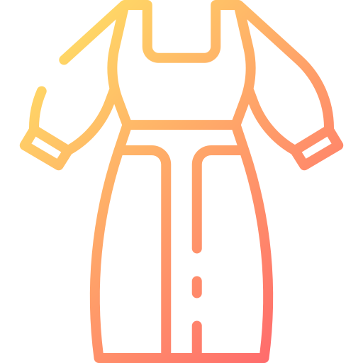vestido tradicional Good Ware Gradient Ícone