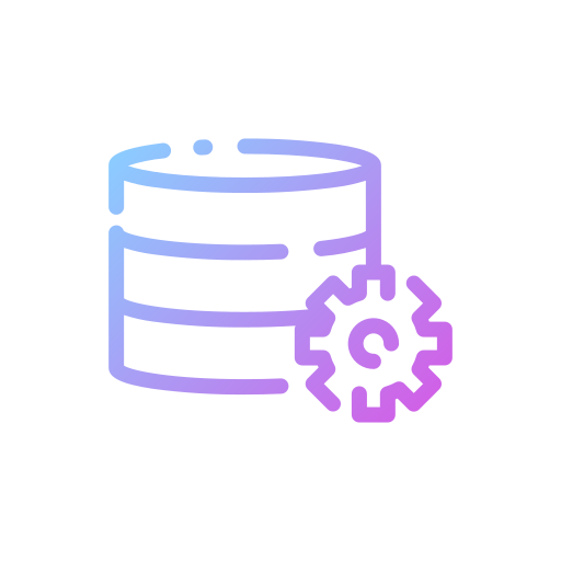 Database Good Ware Gradient icon