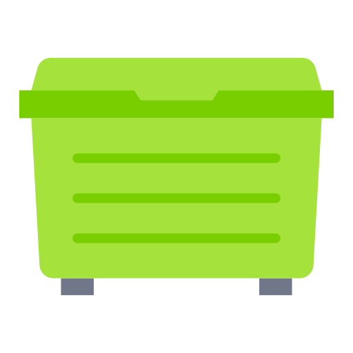 Dumpster Good Ware Flat icon