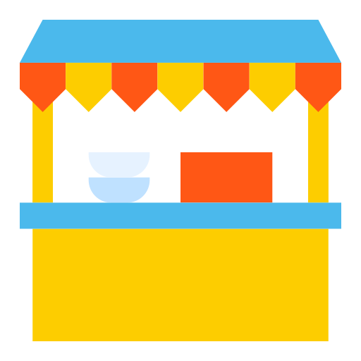 Продовольственный киоск Good Ware Flat иконка