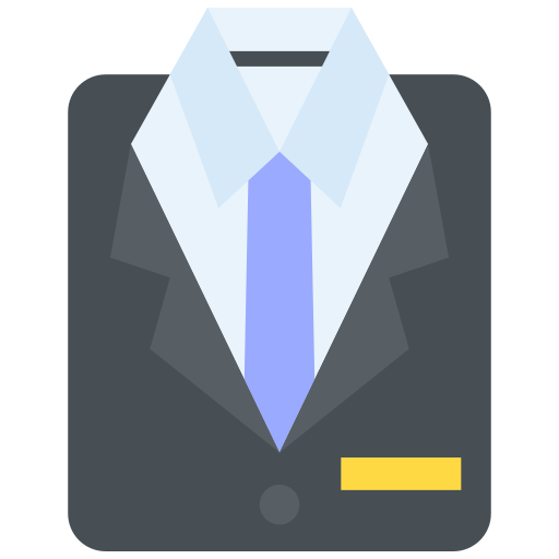 Suit Good Ware Flat icon