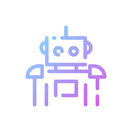Robot Good Ware Gradient icon