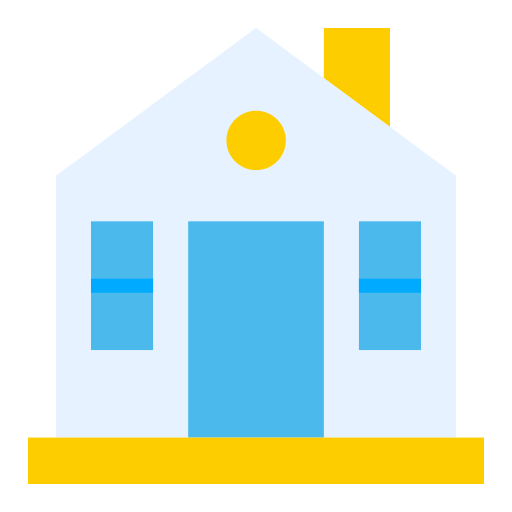 House Good Ware Flat icon