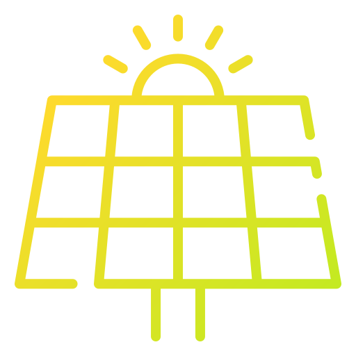 panel solar Good Ware Gradient icono