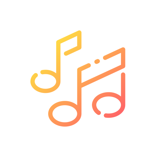 Musical note Good Ware Gradient icon