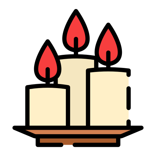 Candles Good Ware Lineal Color icon