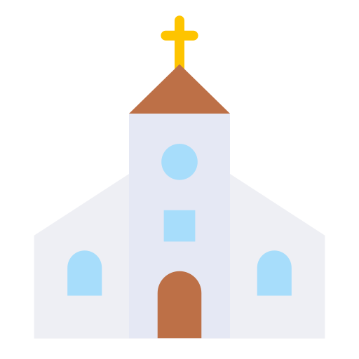 Church Good Ware Flat icon