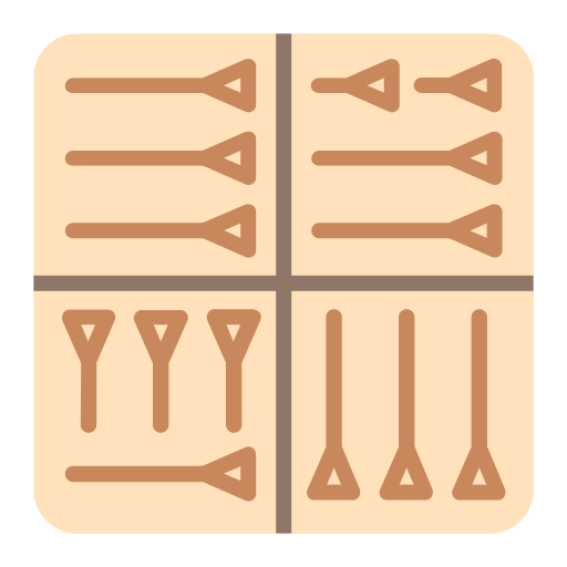 keilschrift Good Ware Flat icon