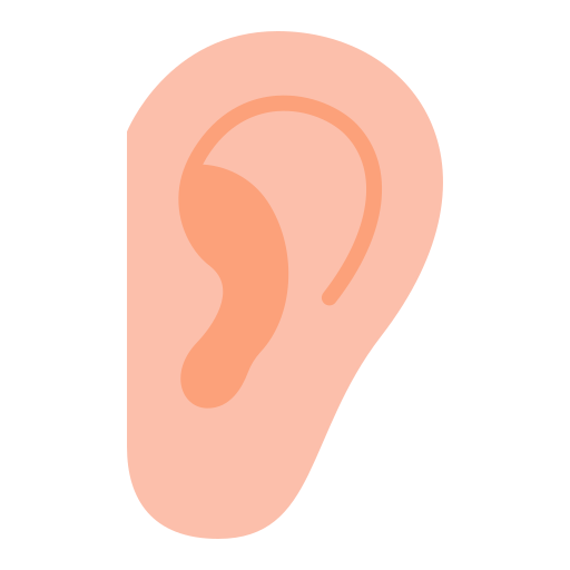 Ear Good Ware Flat icon