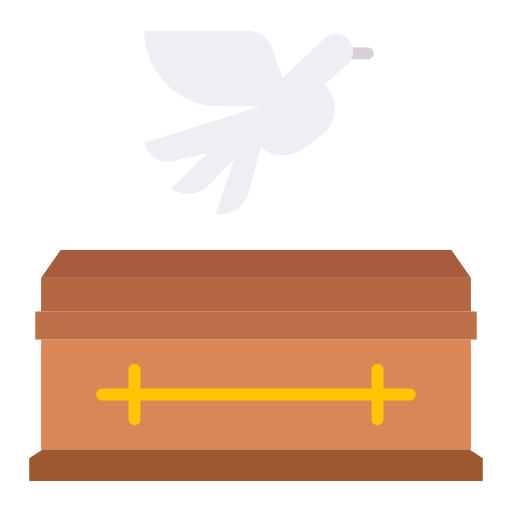 Funeral Good Ware Flat icon