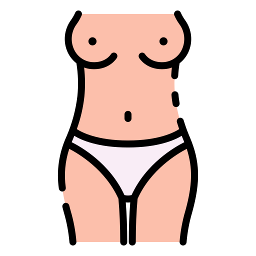Female body Good Ware Lineal Color icon