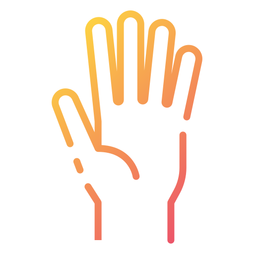 hand Good Ware Gradient icon