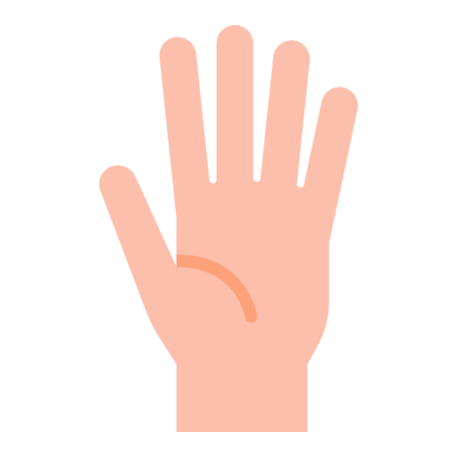 Hand Good Ware Flat icon