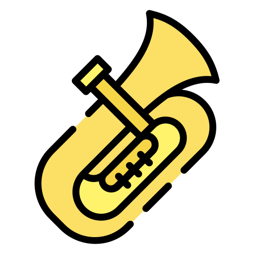 Tuba Good Ware Lineal Color icon