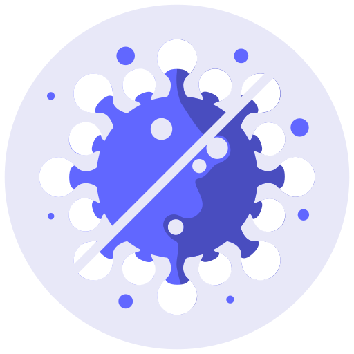 corona virus Generic Flat icona