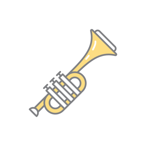 trompeta Generic Fill & Lineal icono