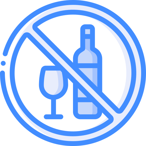 kein alkohol Basic Miscellany Blue icon