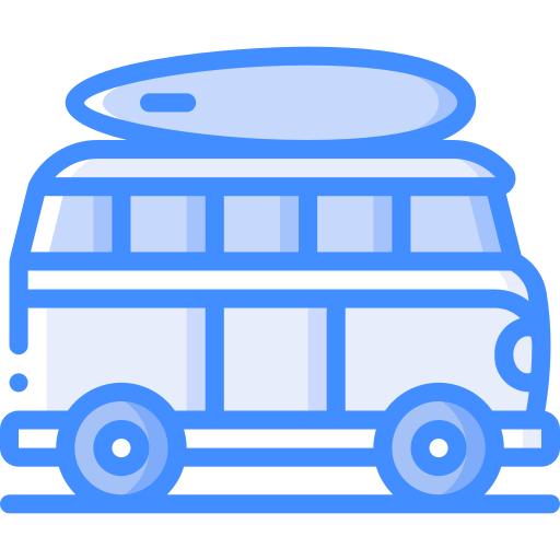 samochód kempingowy Basic Miscellany Blue ikona