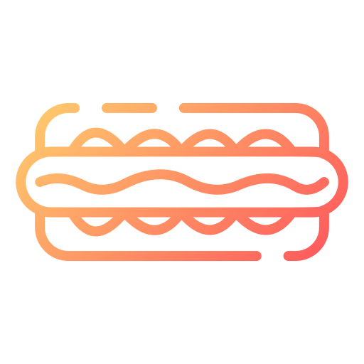 Hot dog Good Ware Gradient icon
