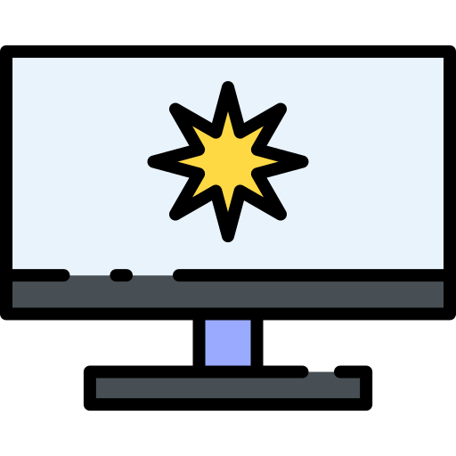 텔레비전 Good Ware Lineal Color icon