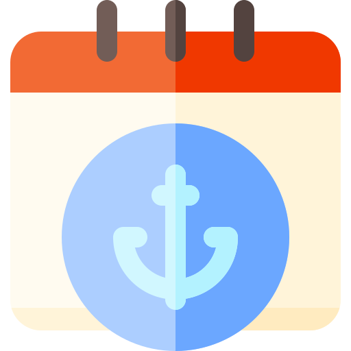 海事 Basic Rounded Flat icon
