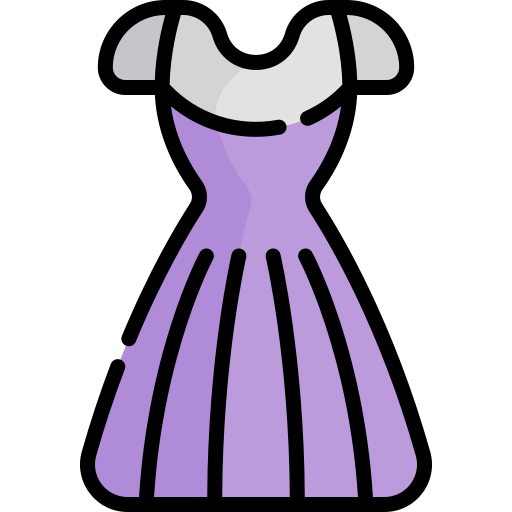 vestir Kawaii Lineal color icono