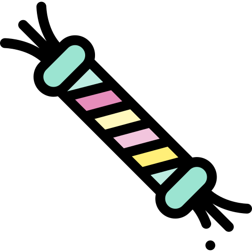 Игрушка для собак Detailed Rounded Lineal color иконка
