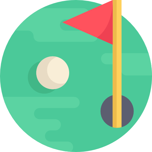 golf Detailed Flat Circular Flat icono