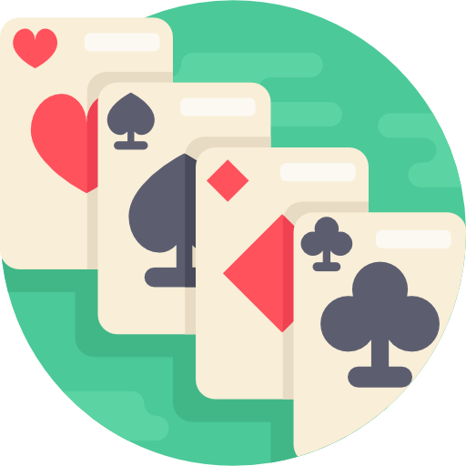 Poker Detailed Flat Circular Flat icon