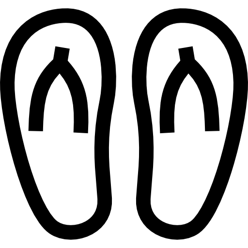 플립 플롭 Basic Straight Lineal icon