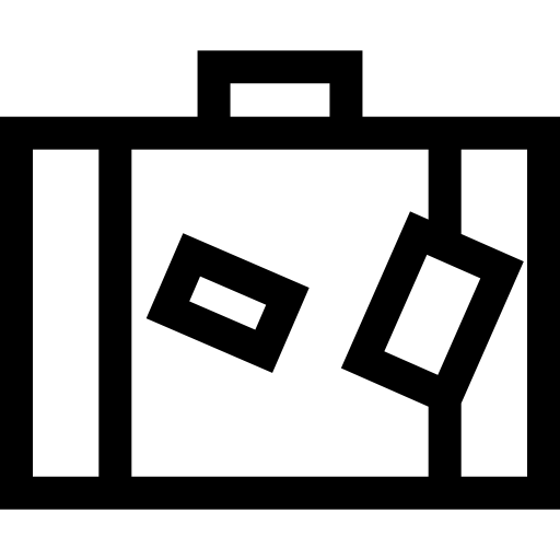 가방 Basic Straight Lineal icon