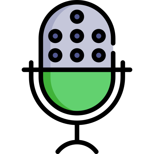 마이크로폰 Special Lineal color icon