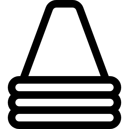 원뿔 Basic Rounded Lineal icon