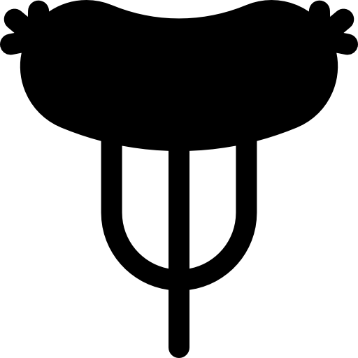 kiełbasa Basic Rounded Filled ikona