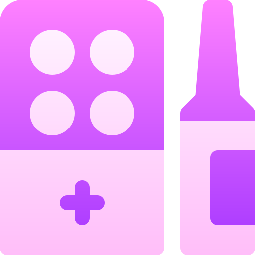medicinale Basic Gradient Gradient icona