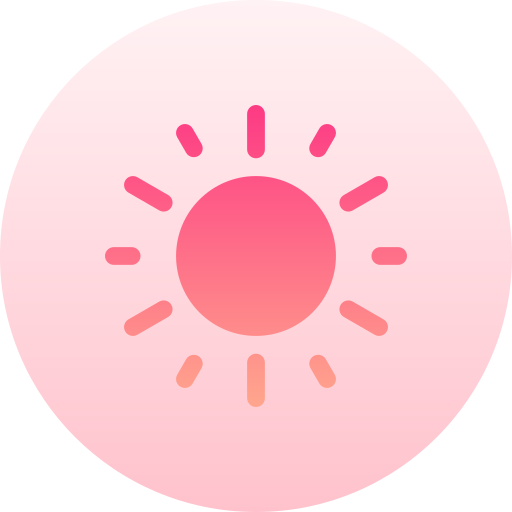 sol Basic Gradient Circular icono