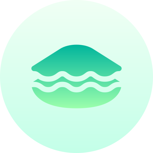 Shellfish Basic Gradient Circular icon