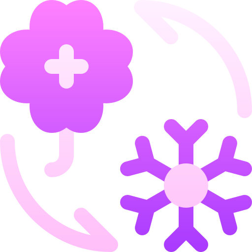 alergias Basic Gradient Gradient icono