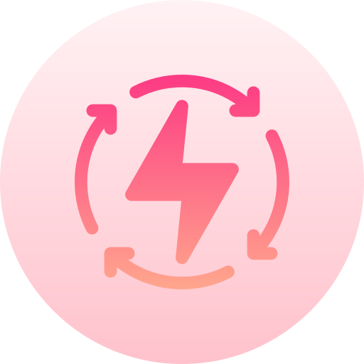 energie Basic Gradient Circular icon