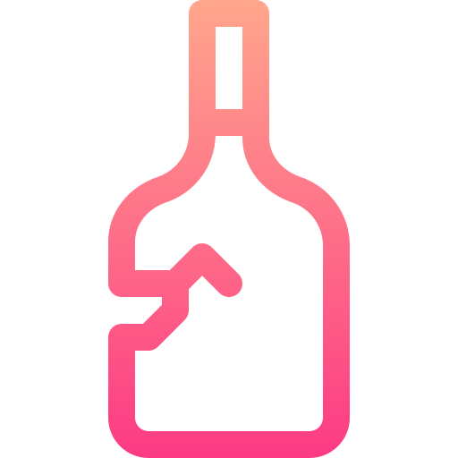 ボトル Basic Gradient Lineal color icon