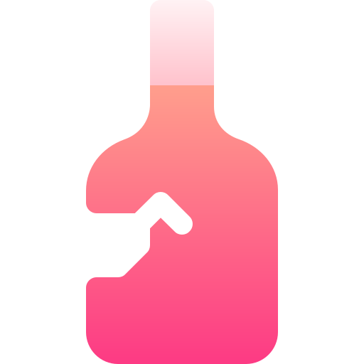 botella Basic Gradient Gradient icono