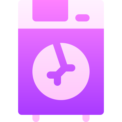 lavadora Basic Gradient Gradient icono