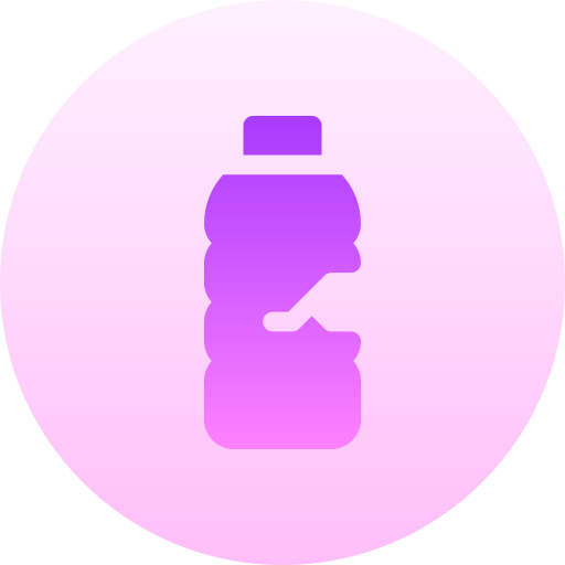 bottiglia Basic Gradient Circular icona