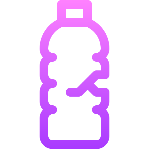 bouteille Basic Gradient Lineal color Icône