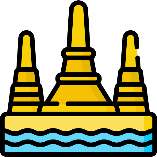 Wat arun Special Lineal color icon
