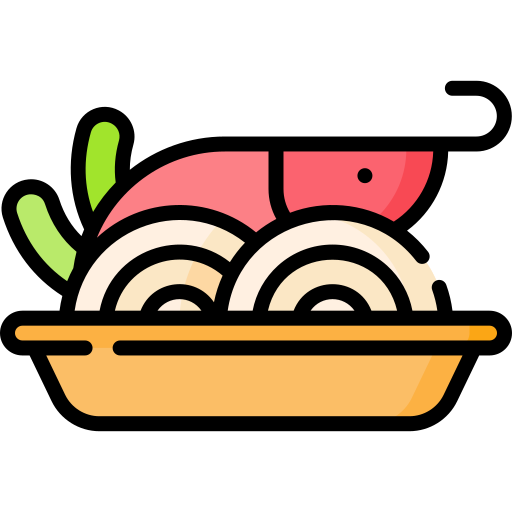pad thai Special Lineal color icon