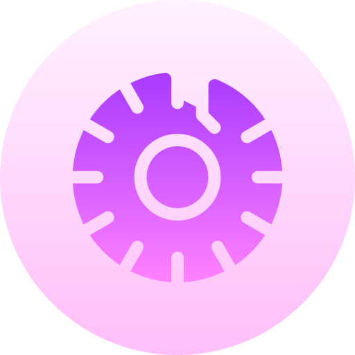 opona Basic Gradient Circular ikona