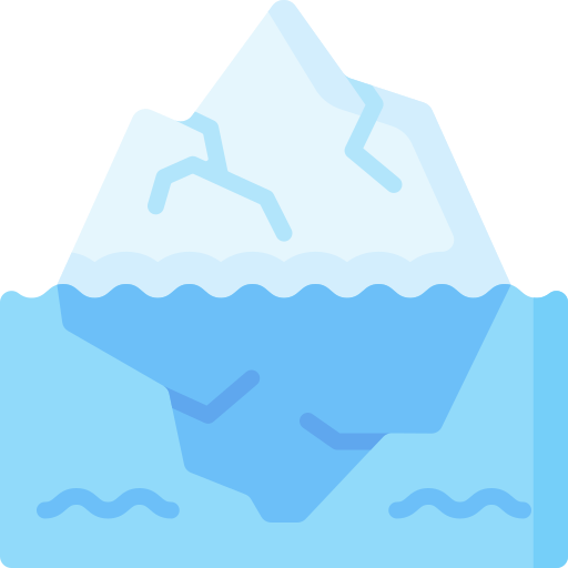iceberg Special Flat Icône